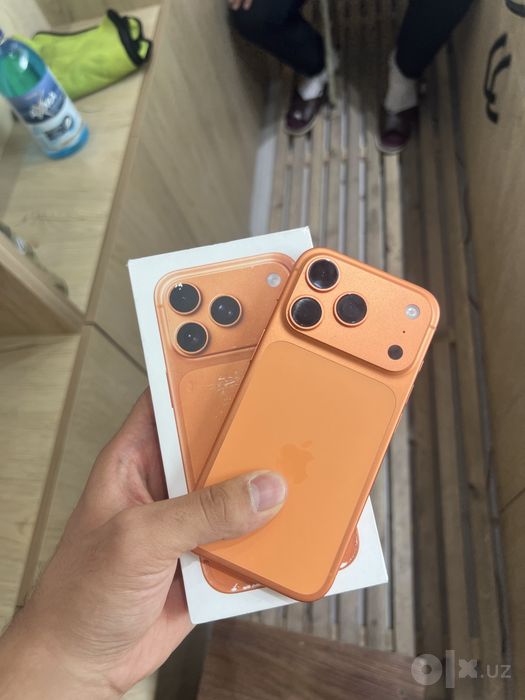 Iphone 17 pro orange 100% 256gb