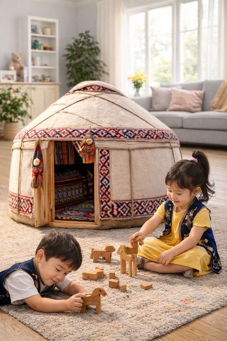 Детская юрта. Домик