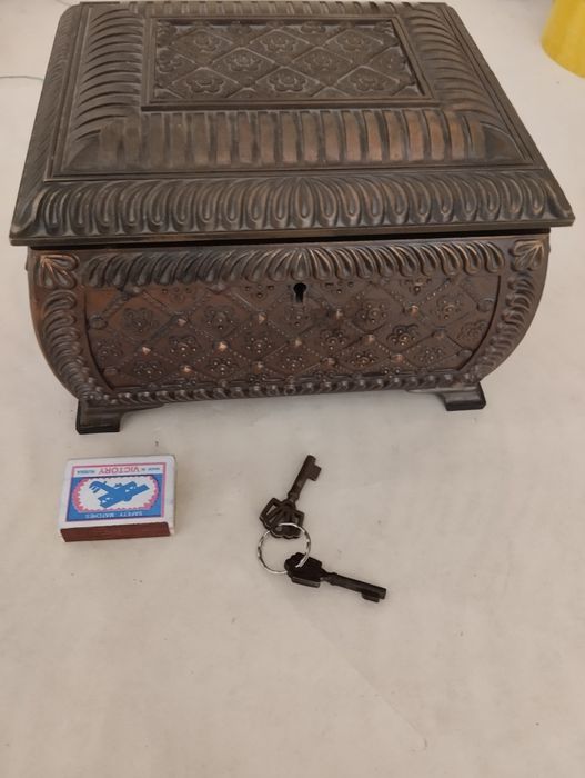 Ларец винтажный метал