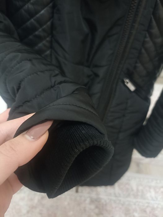 Страхотно дамско черно палто Only