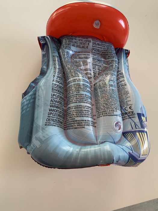 Vestă de inot copii, gonflabilă, Bestway model Marvel Spider Man