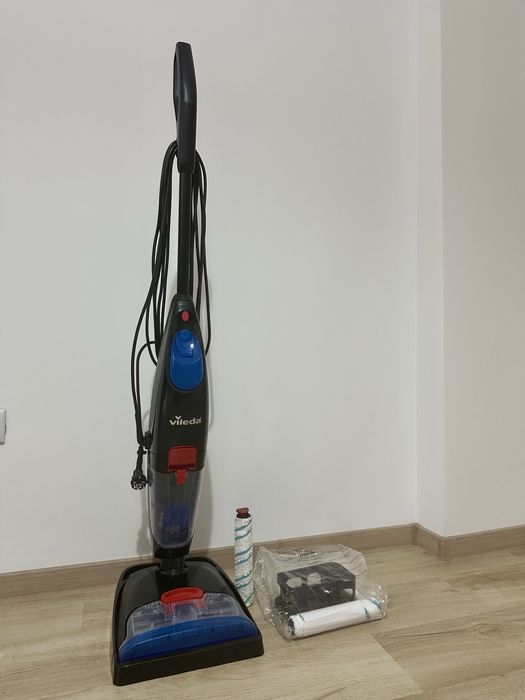 Прахосмукачка и моп 2в1 Vileda Jet Clean сухо и мокро почистване