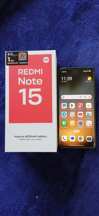 Redmi note 15. 6/128.