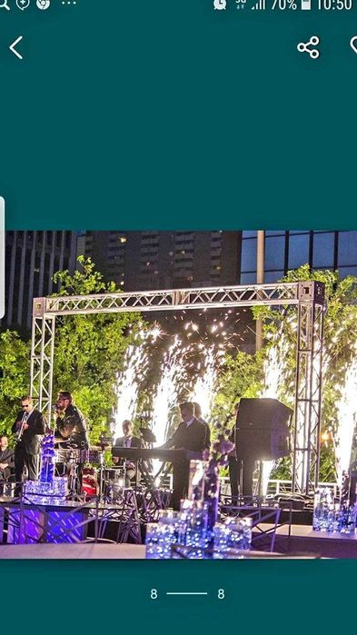 LED ekran, ishlaydigan chiziq, media fasad olinda adashmang