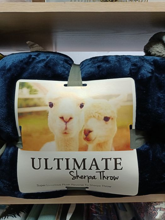 Плед овечка травка