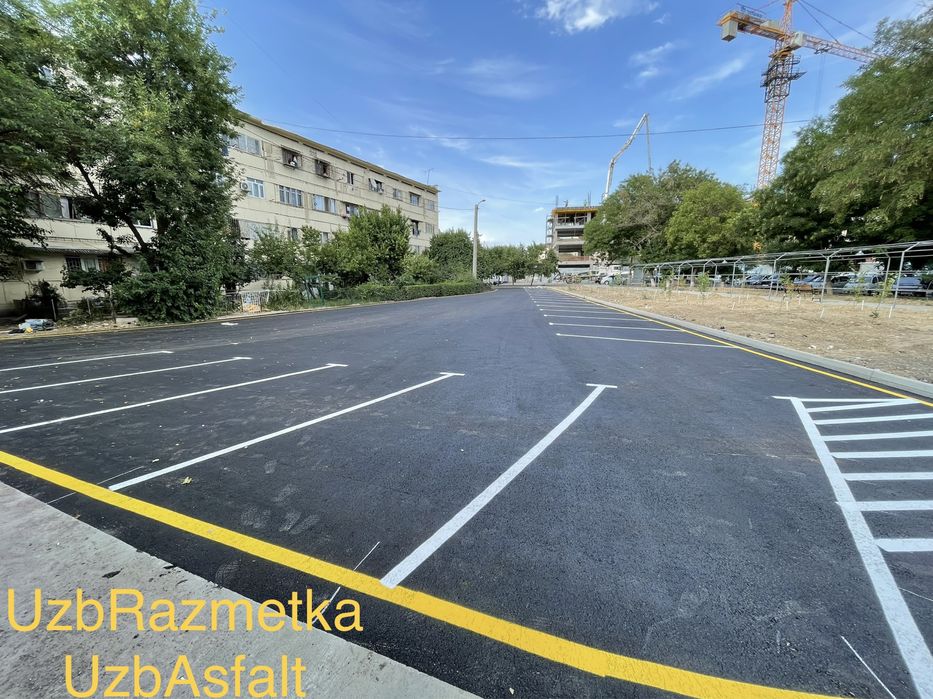 Асфальтирование 85.000сум кв/м.Асфальт высшего качества.Мелкозернистый