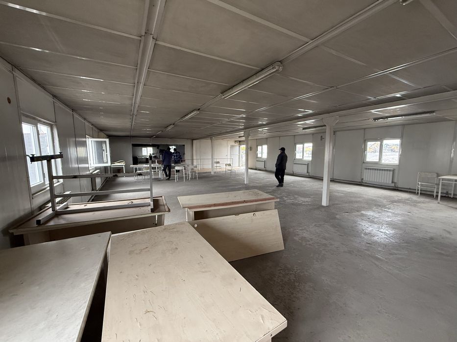 Модульная столовая из термопанелей