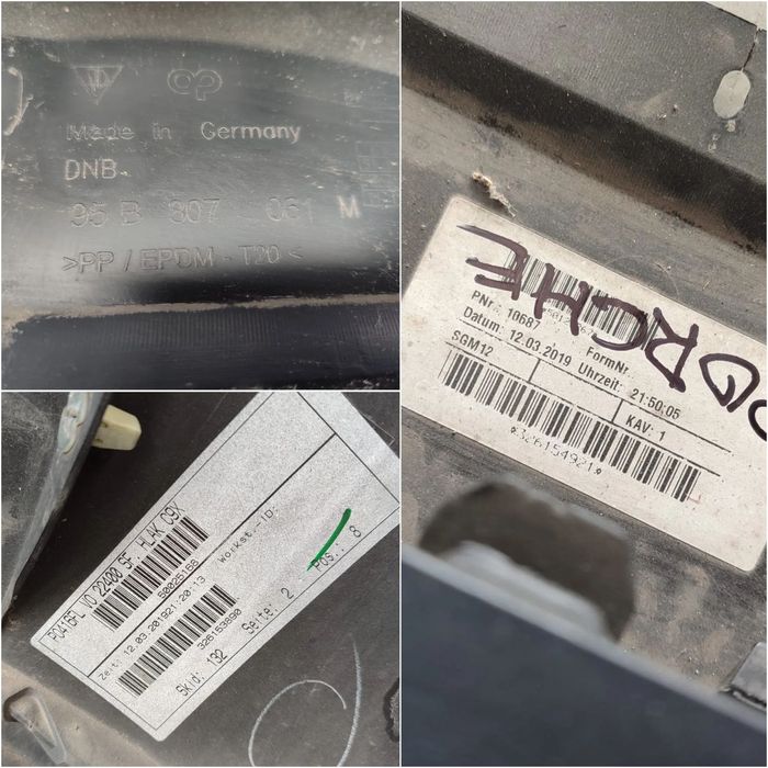 BARA FATA PORSCHE MACAN GTS / COD OEM 95B807061M 2014-2018 (4C3)