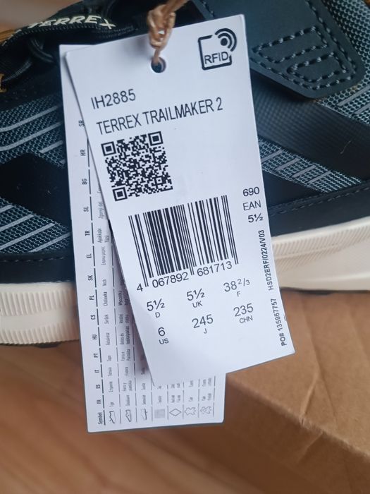 Terrex Trailmaker 2 măsură 38 2/3