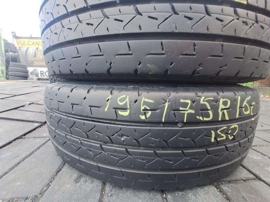 2 anvelope vara 195/75r16C Bridgestone dot  2022 Montaj Gratuit