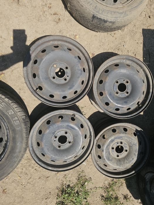 Jante tabla R15 PDC 4x100 - 6.5J  - Logan / Renault/ Opel - 6 bucati