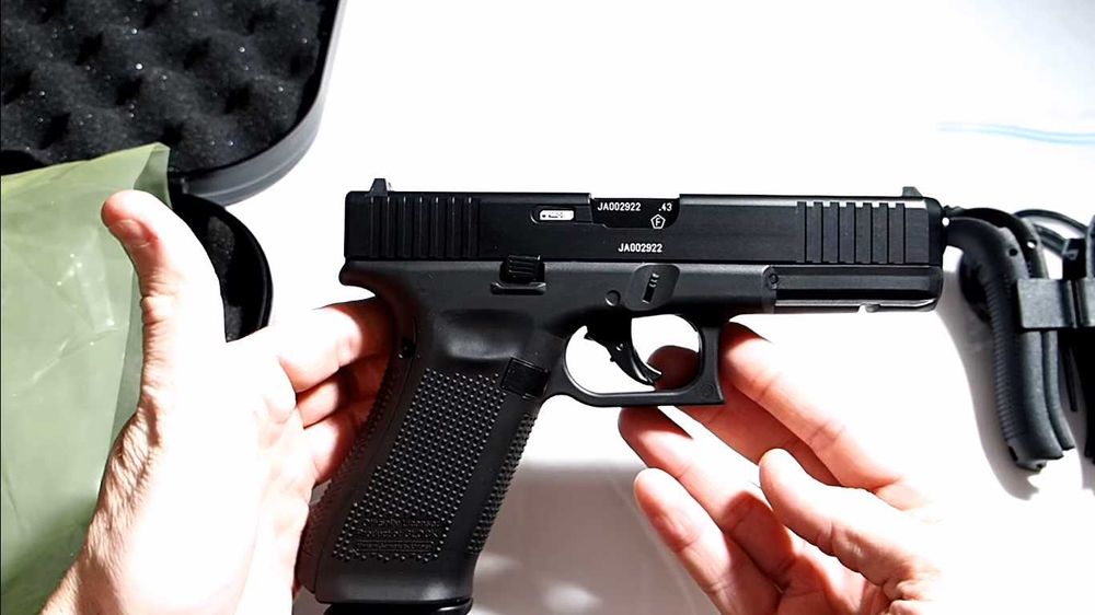 Pistol Bile DE Cauciuc cal.43 Glok PUTERE MAXIMA 22J Umarex