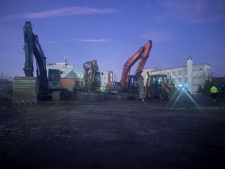 Închiriere utilaje construcții | Demolări | Transport | Terasamente