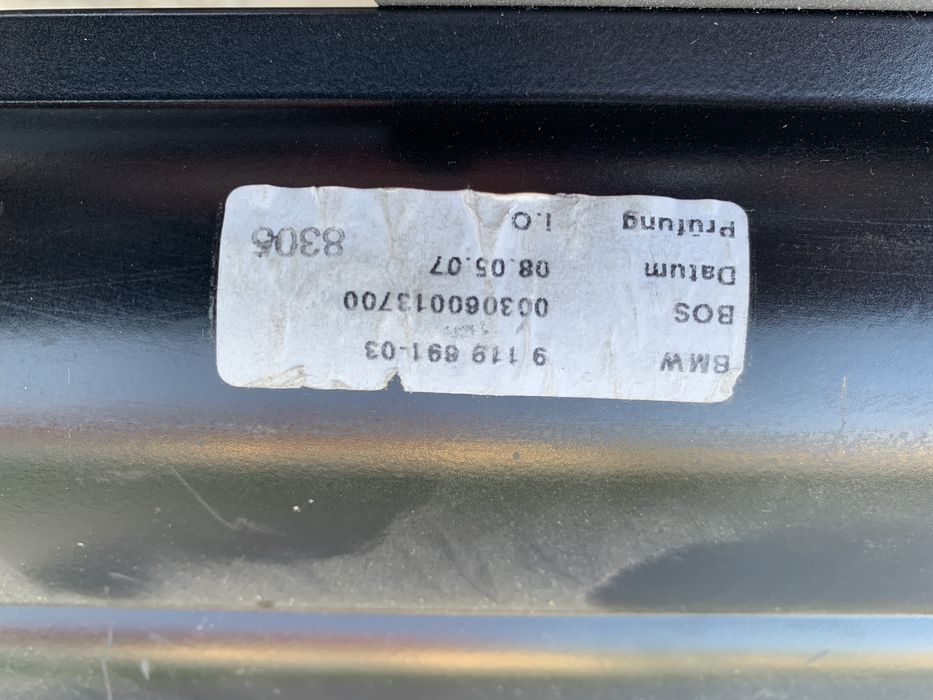 Rulou portbagaj BMW Seria 5 E61 cod 9119691
