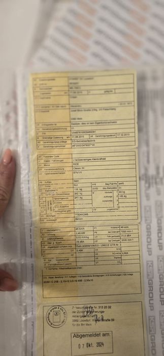 Scutere RIDE Clasic 50