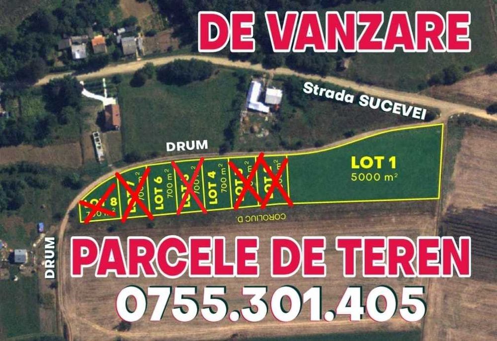 Teren Intravilan 700m2 SIRET