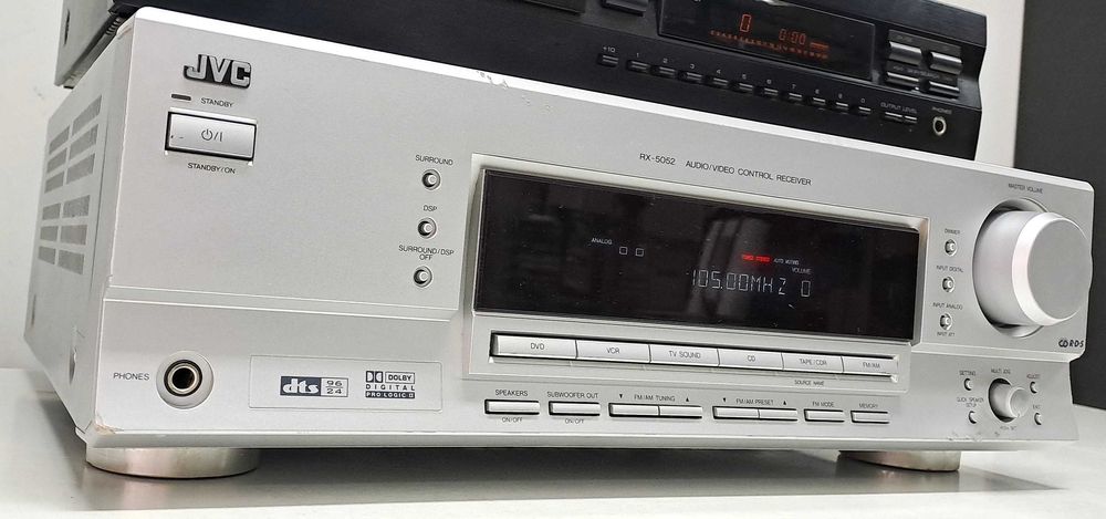 Receiver JVC RX-5052 – amplificator 5 x 100W – DTS/Optic – Puternic