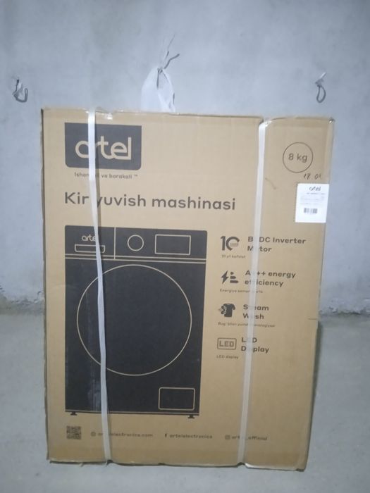 Stiralka avtomat yangi 8kglik
