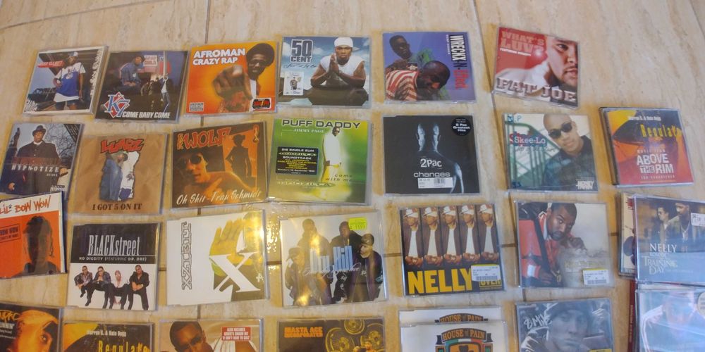 Colectie cd-uri Hip-Hop originale, albume si MCD cititi descrierea