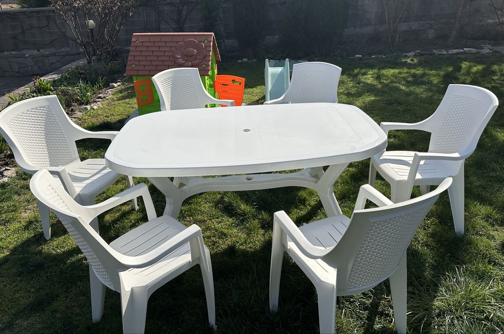 Градинска маса + 6 стола