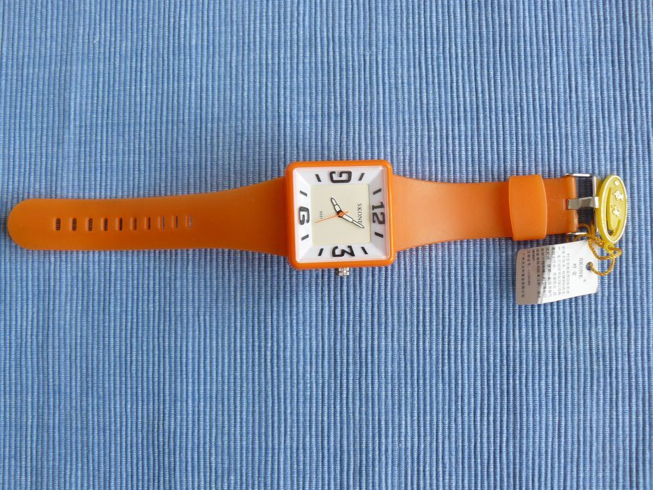 Ceas Dama/Unisex "SKONE" mecanism Quartz curea silicon