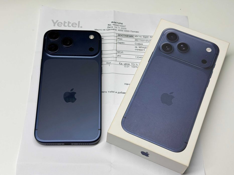 iPhone 17 Pro Max 256GB 3г Гаранция Blue