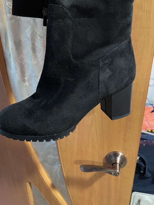 Продам сапоги  ботфорды демисезон