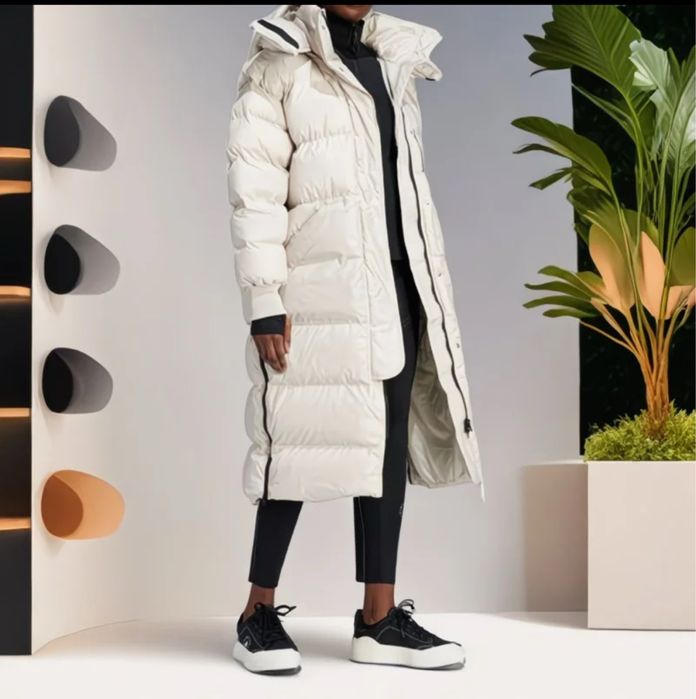 Пуховик adidas by stella mccartney