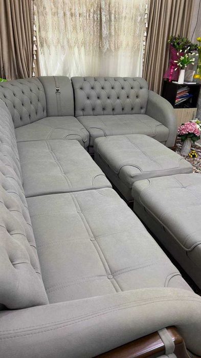 диван угловой для гостиной как новый divan mehmonxonaga idealniy xolat