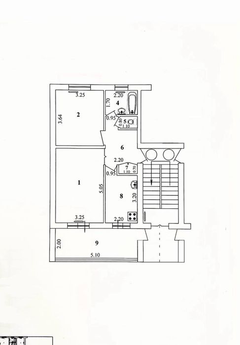 2 Комнаты 2/3/4 Тузель 1, Галантерейка, 40 Лет Победы, Кирпич,77 серия