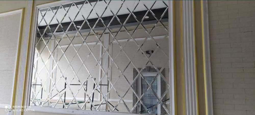 Зеркало, мазайка ромбик,