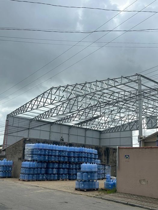 Металлоконструкция, монтаж сэндвич панели