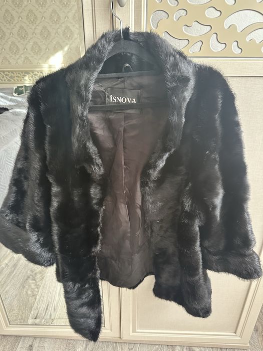 Норковая шуба короткая