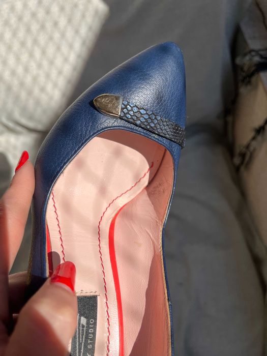 Pantofi piele naturală Garkony mărimea 36