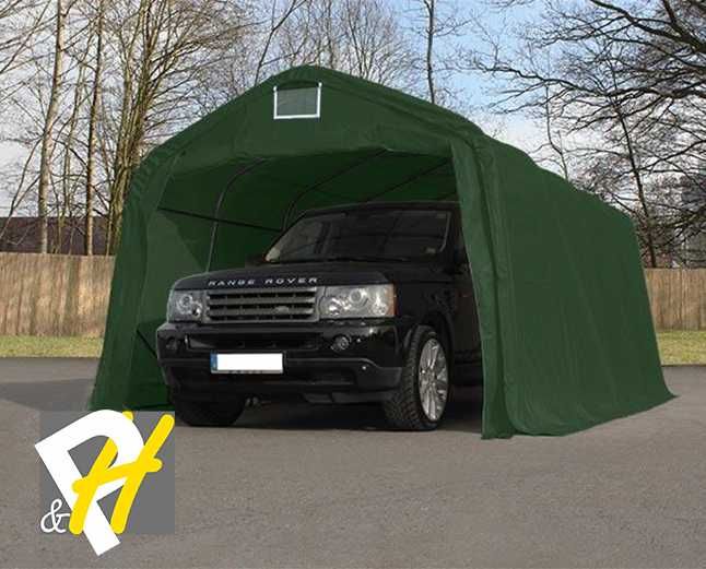 Целогодишен гараж 3,3х6 м 3г ГАРАНЦИЯ - Тента за автомобил