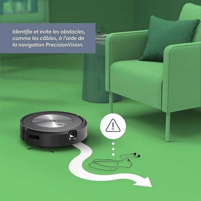 Прахосмукачка робот iRobot Roomba j7+ j7558 PrecisionVision навигация