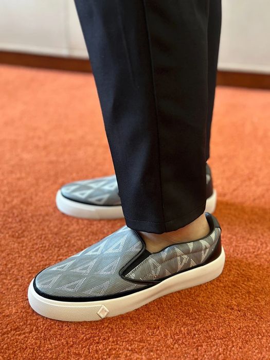 CD Slip-On Oblique Black/Navy