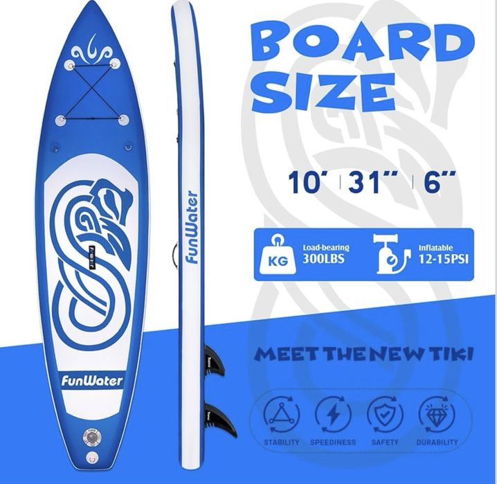 Подъл борд / Paddle board / Sup/ Съп/ Сърф (надуваем)