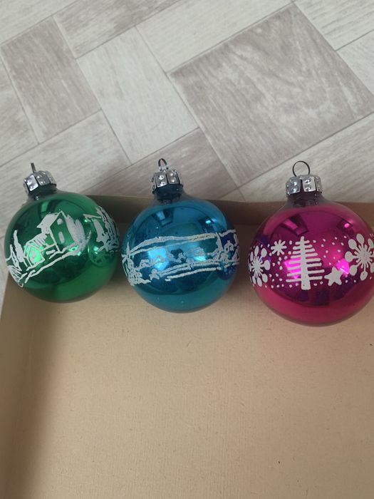 Новагодние игрушки СССР ГЛР 42 штуки