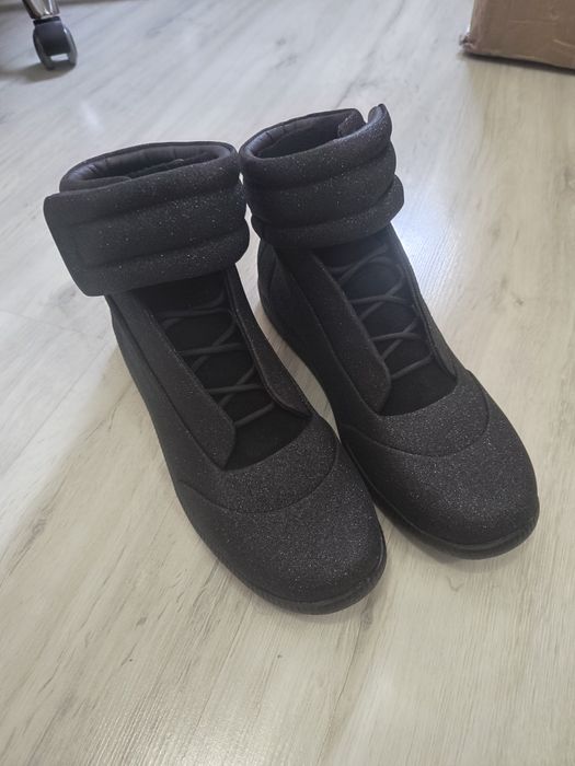 Maison Margiela Future black glitter 43