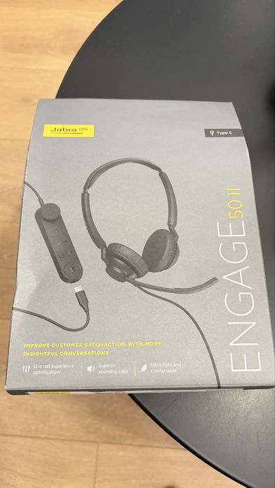 Jabra Engage 50 II Call Center Zoom Teams - Noi, sigilate