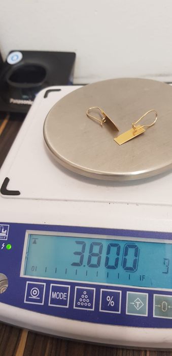 Золотые серьги 585 проба 3.8 грамма