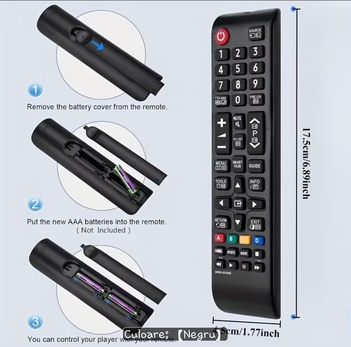 Telecomanda pentru  tv samsung