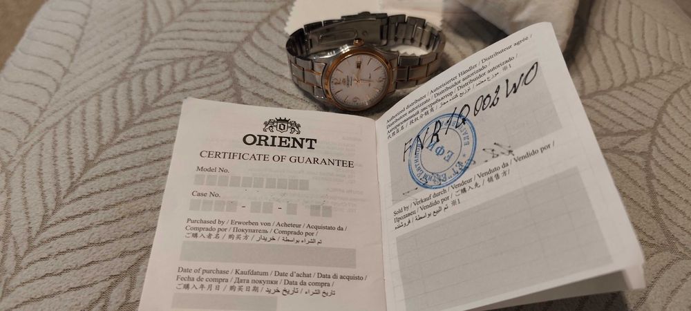 Дамски часовник Ориент/ Orient автомат