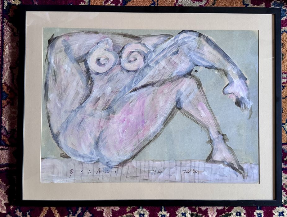 Oferiți un cadou, opera de artă, un nud splendid, de Aurel Bulacu