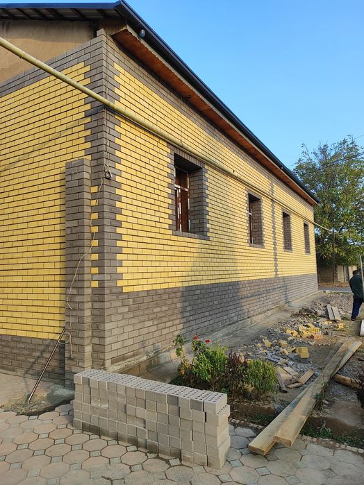 Кладка облицовочный кирпич ğisht teramiz кладка балкона штукатурка