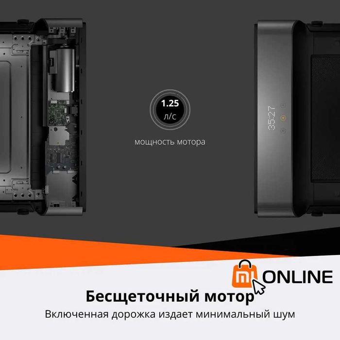 Складная/компактная беговая дорожка Xiaomi KingSmith WalkingPad R1 PRO