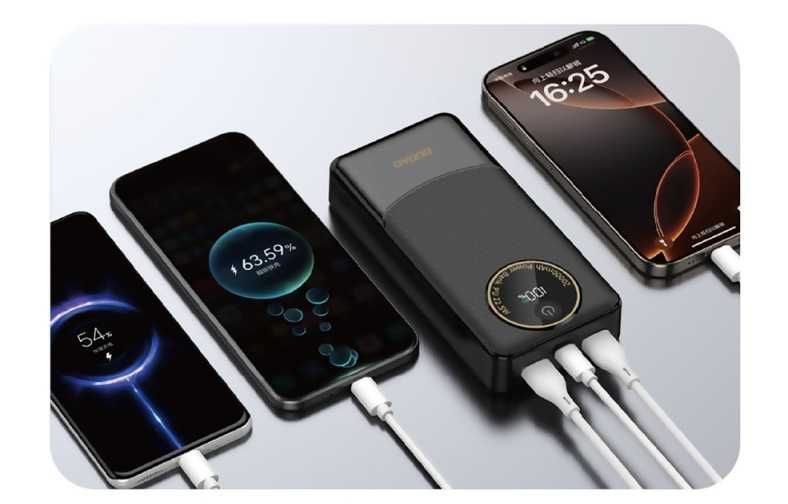 Baterie externa 20000mA powerbank superfast charge , afisaj ,sigilata