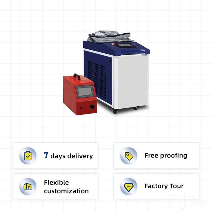 Лазерная сварка 3в1 ручная 1500W (сварка, чистка, резка) под заказ