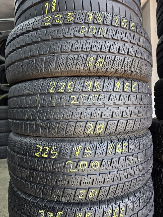 6x 225/75/16C M+S MATADOR Stare excelentă